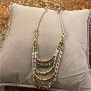 Layering Anthropologie necklace